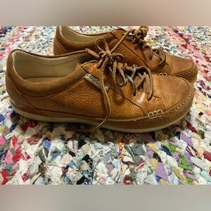 Women’s Ecco brown leather shoes